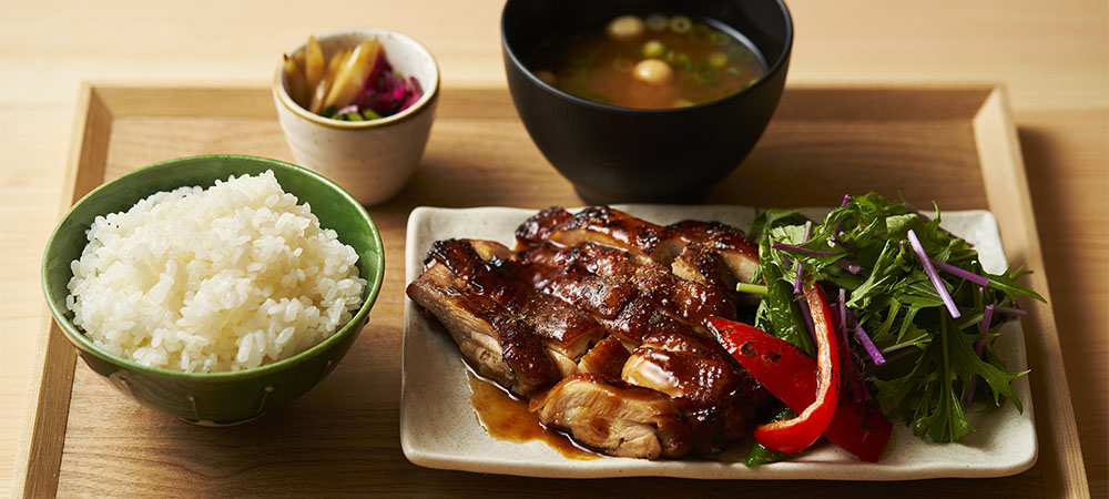 地元食材を使った和定食ランチ