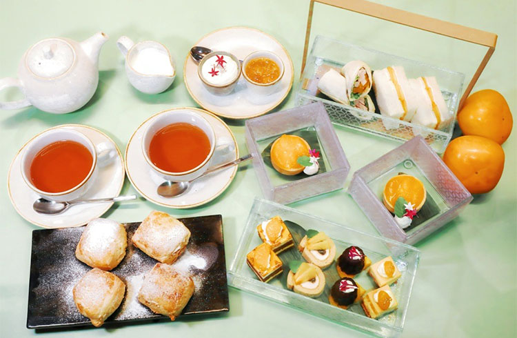 【1日25名様限定 / 事前予約制】ミカンと柿のアフタヌーンティー