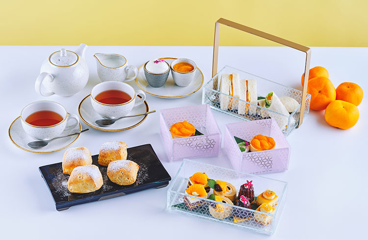 【1日25名様限定 / 事前予約制】ミカンと柿のアフタヌーンティー