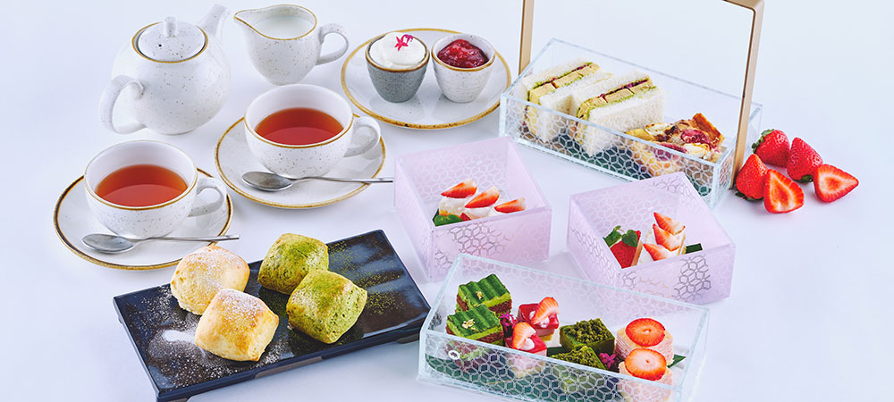 【1日25名様限定 / 事前予約制】冬のアフタヌーンティー〜いちごと抹茶のハーモニー〜