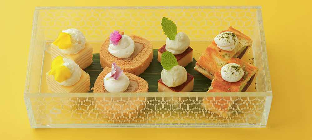 【東山の新緑に包まれる】柚子と京都のお茶アフタヌーンティー